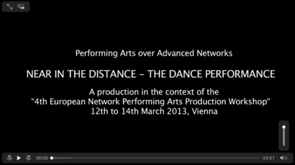 2013: near in the distance - The Dance 2013: near in the distance - The Dance