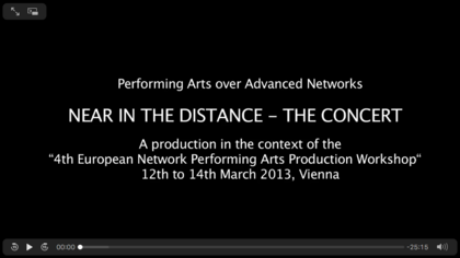 2013: near in the distance - The Concert 2013: near in the distance - The Concert